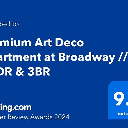 Premium Art Deco Apartment At Broadway // 4Bdr & 3Br 布达佩斯 外观 照片